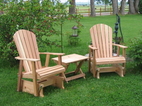 yard furniture on Amish  Glider  Cedar  Furniture  Lawn Furniture  Cedar Glider  Porch